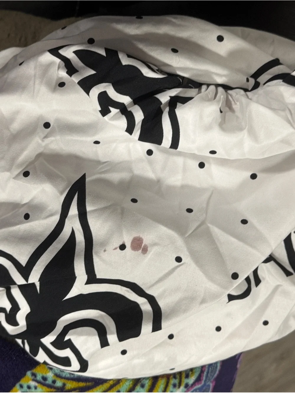 New Orleans Saints Pillowcase & Bedding Set - Fleur-de-Lis Print Polyester